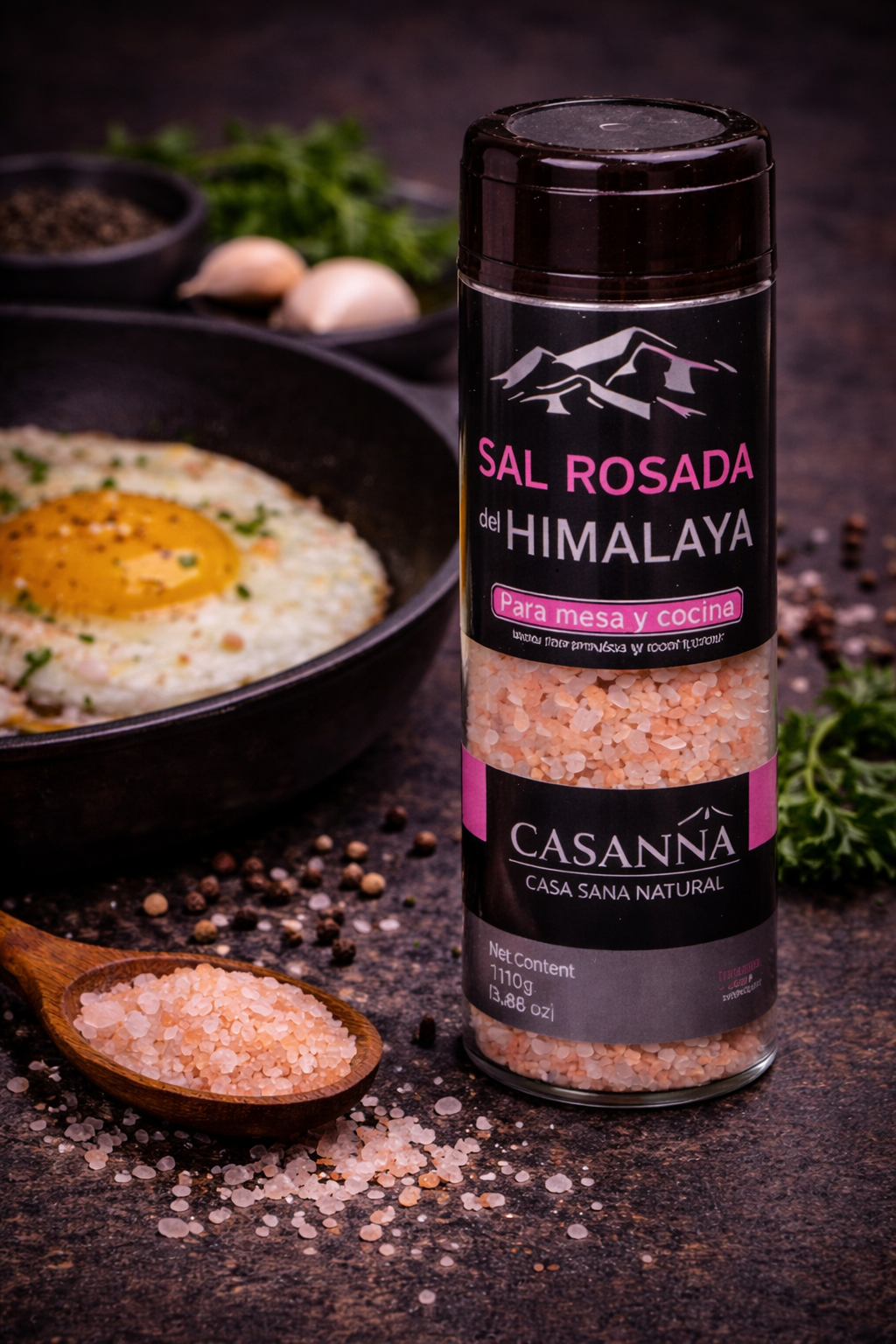 Sal Rosada del Himalaya Casanna