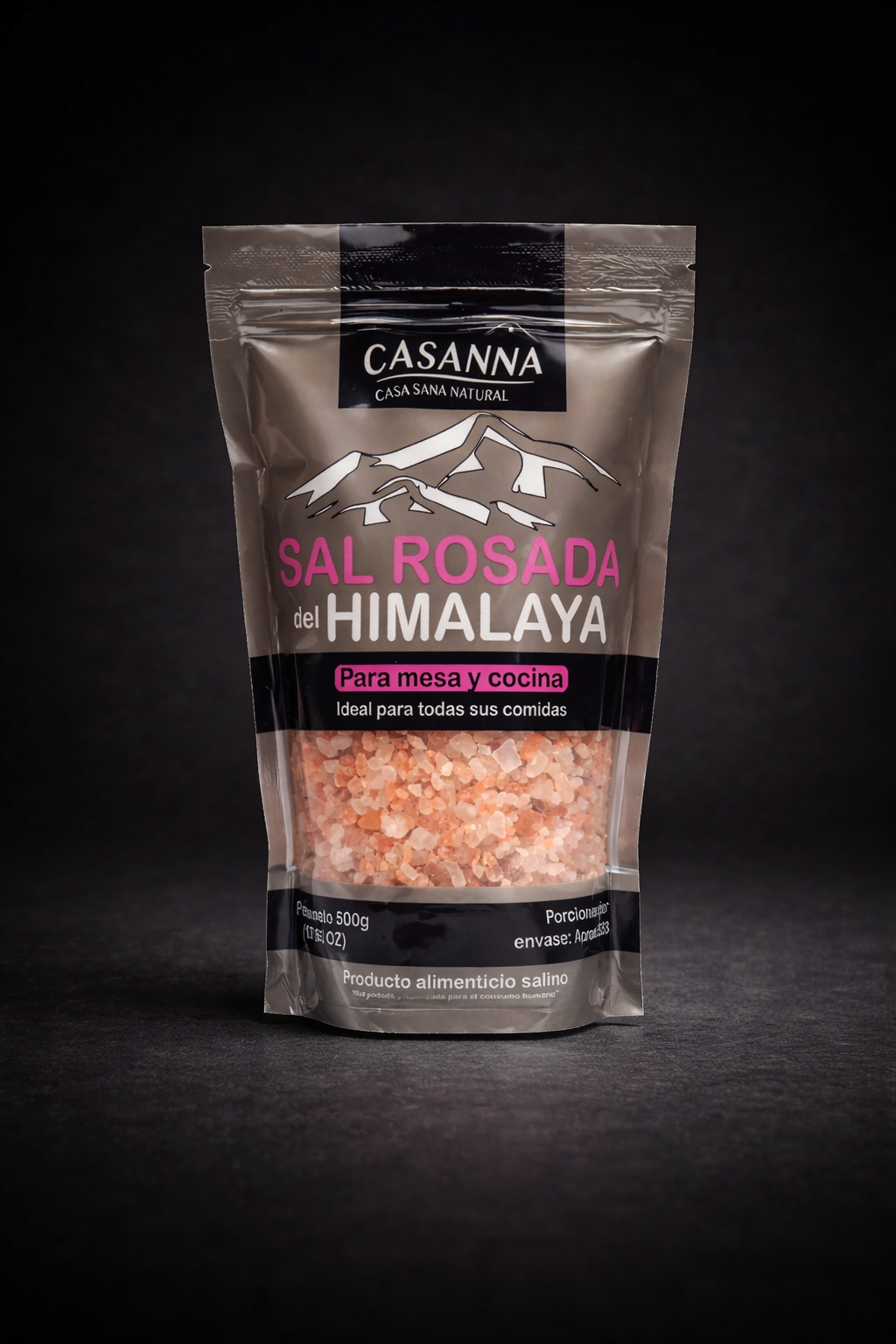 Sal Rosada del Himalaya 500g – Casanna